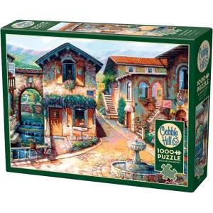 Cobble Hill Пъзел Cobble Hill от 1000 части - Фонтанът на площада (40030)