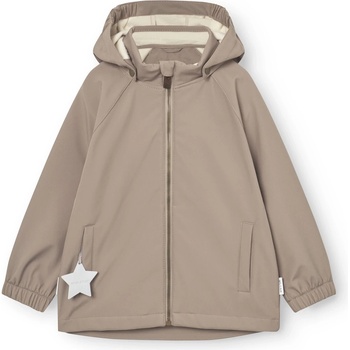 Mini A Ture Детско софтшел яке Mini A Ture Kid's Mataden Softshell Jacket - Grey Brown - размер 134 (EU) (703-5712-0316)