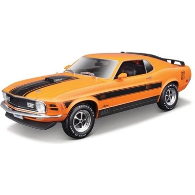 Maisto - 1970 Ford Mustang Mach 1, оранжев, 1: 18