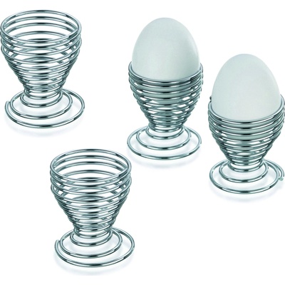KELA Pohárik na vajcia - sada 4 ks Globul KL-17580