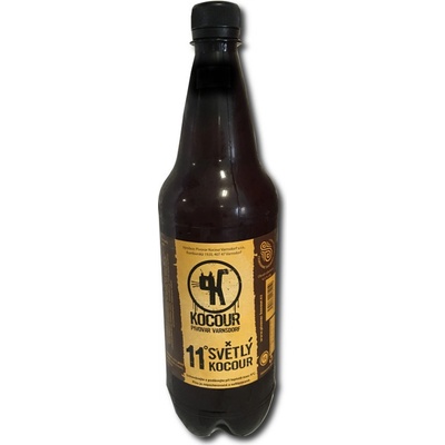 Kocour Jedenáctka 11° 1 l (pet)
