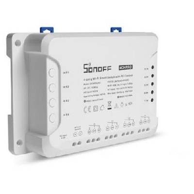 SONOFF 4CH PRO R3 Smart Switch, 4 kanály, smart integrovaný spínač, RF+WiFi switch. eWeLink 4CHPROR3