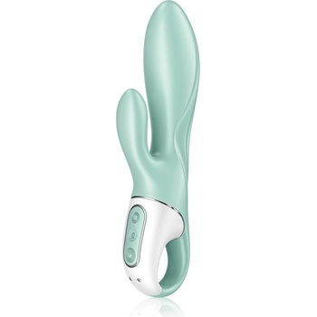 Satisfyer AIR PUMP BUNNY 5+ вибратор със стимулиране на клитора Mint 20.2 см