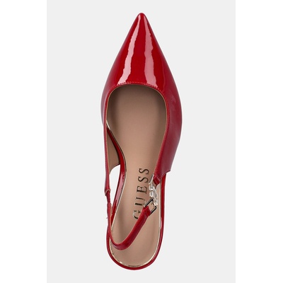 Guess Обувки с тънък ток Guess NASSHA5 (FLTNS5.PAF05.RED)