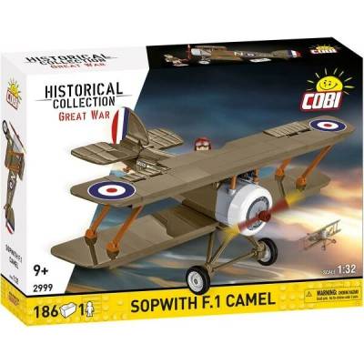 Cobi 2999 Great War SOPWITH F.1 CAMEL, 1:32, 186 k, 1 f