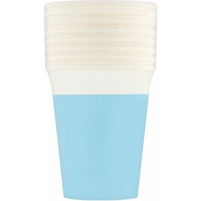 Decorata Party Modrý papierový pohár 200 ml