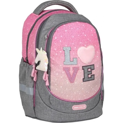 Belmil Ученическа раница In Love Fashion Gray - Belmil
