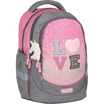 Belmil Ученическа раница In Love Fashion Gray - Belmil