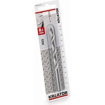 Kreator Vrták do kovu 8,5 mm HSS KRT010119