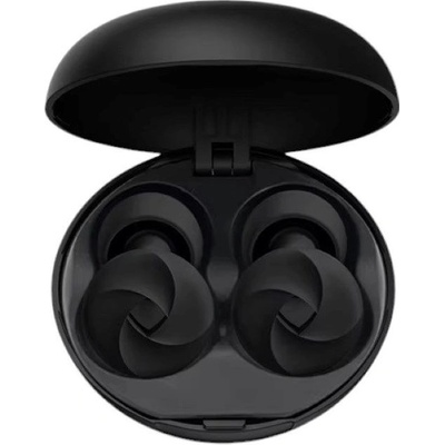 Sleep Earplugs špunty do uší s usazovacím kroužkem Černá