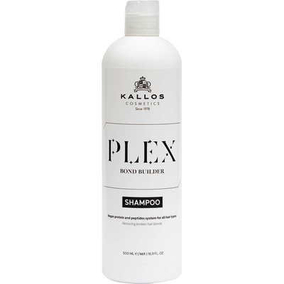 KALLOS Plex Bond Builder Shampoo 500 ml šampon pro obnovu poškozených vlasů