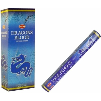 Hem vonné tyčinky Dragons Blood (blue) 20 ks