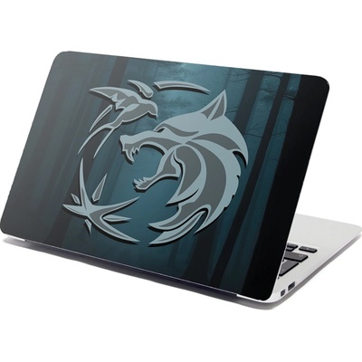 Sablio Samolepka na notebook Zaklínač V lese - 38x26 cm