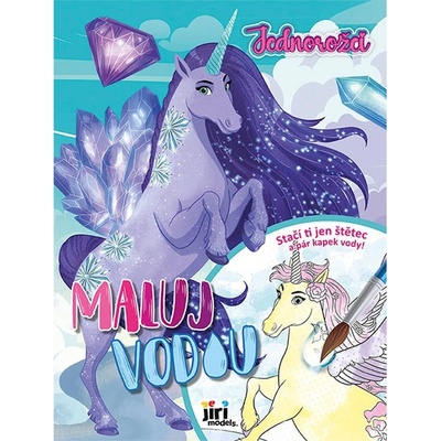JModels Omalovánky A4 vodové Jednorožci 4115-1