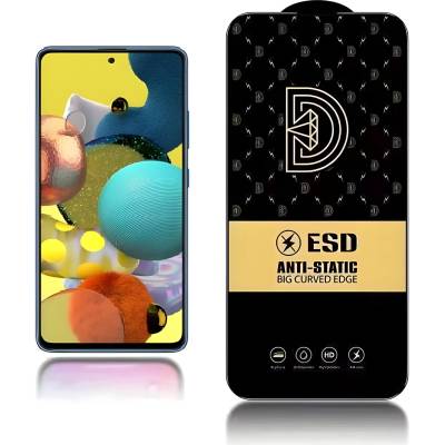 Samsung Diamond антистатично закалено стъкло за Samsung Galaxy A51 - Черен KP24210