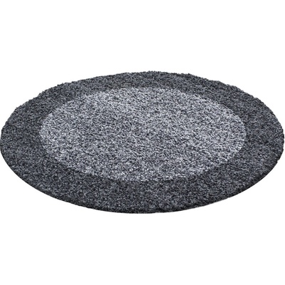 Ayyildiz Сив кръгъл килим ø 200 cm Life - Ayyildiz Carpets (LIFE2002001503GREY)