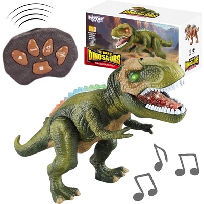 Woopie RC robotický dinosaurus T‑Rex so svetlami a zvukmi