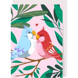  Картичка Love birds (CGGC032)