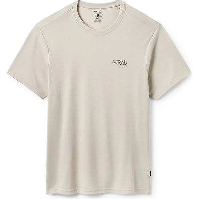 Rab Мъжка спортна тениска Rab Crimp Logo Tee Sport shirt - Pebble - размер XXL (216-7515-0315)