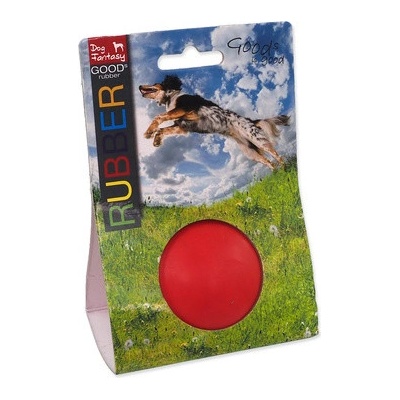 Dog Fantasy lopta gumový hádzací 6 cm