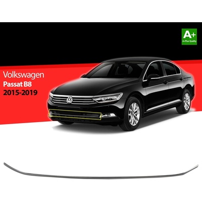 Nerez spodná lišta chladiča VW Passat B8 2014-2019