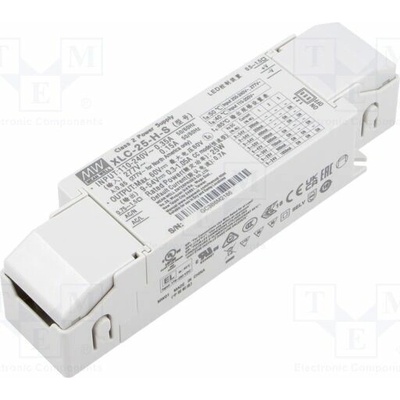 MEAN WELL XLC-25-H-S Napájecí zdroj: spínaný; LED; 25W; 9÷54VDC; 300mA÷1,05A; XLC-25