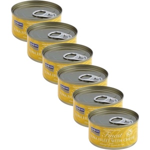 Fish4Dogs Fish4cats Най-добър Туна и Сирене 6 x 70 г
