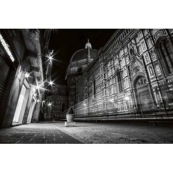 DIMEX ART s. r. o Флизелинов фототапет улица на разсъмване 375 x 250 см