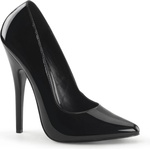 Pleaser USA Pleaser Domina-420 Blk Pat 40