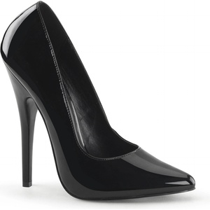 Pleaser USA Pleaser Domina-420 Blk Pat 40