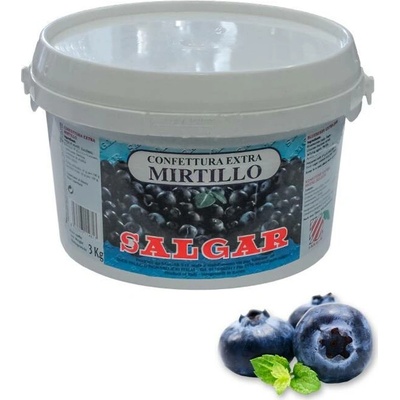 Salgar Džem extra 45% termostabilní borůvka s kusy 3 kg
