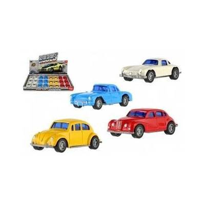 Teddies auto kov-plast Classic 7cm na zpětné natažení BTR797551-80
