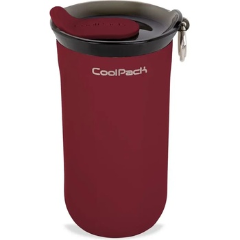 COOLPACK Термочаша за кафе TOM 350 мл - BURGUNDY - CoolPack