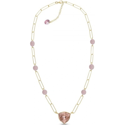 Spark Stříbrný pozlacený růžový trilliant NG4706VR6RQ Vintage rose