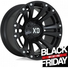 XD XD851 Monster III 9x20 6x139,7 ET0 Satin Black