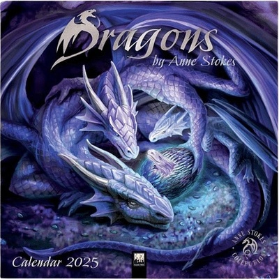 Dragons by Anne Stokes Wall Art 2025