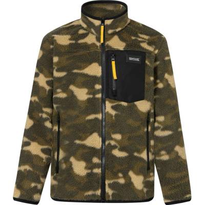 Regatta Junior Frankie Warm Fleece Bark Green Camo
