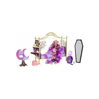 Mattel Monster High Bedroom Clawdeen Wolf Accessories Set (HMV77)