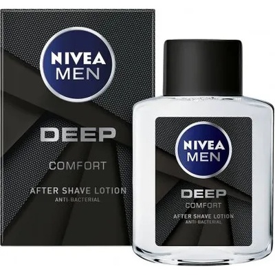 Nivea Men Deep Comfort Anti-Bacterial After Shave Lotion - Антибактериален лосион за след бръснене 100мл
