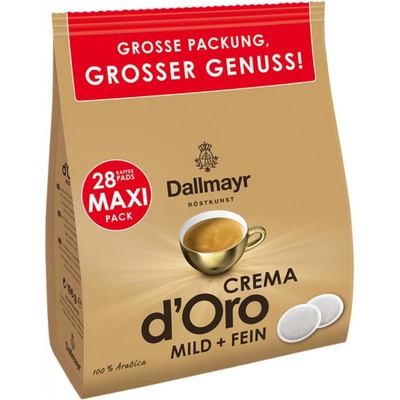 Dallmayr Crema d'Oro Mild & Fein Intensa pody Senseo 28 ks