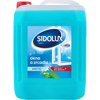 Sidolux Nano Code Arctic čistič oken s Nano technologií 5 l
