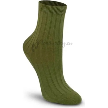 Tatrasvit LAJLA Ponožky rebrované olivovo zelená