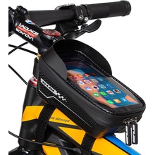 AppleMix GUB športové na bicykel Apple iPhone vrátane veľkostí Plus a Max - XL - čierne