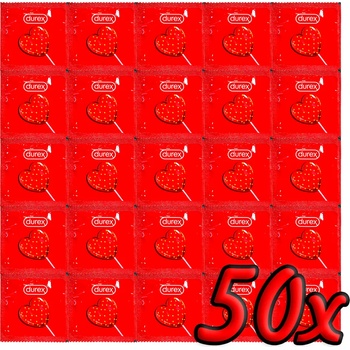 Image 1 of Durex Strawberry 50 pack