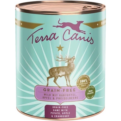 Terra Canis Grain-free Game with potato, apple & cranberry 800 g