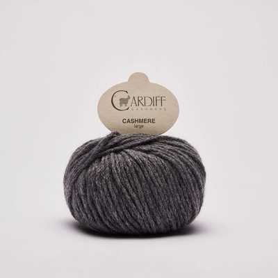 CASHMERE LARGE Cardiff Cashmere Farby CASHMERE: 519 tmavá šedá mix