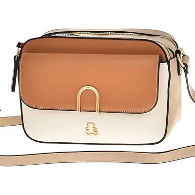 Lulu Castagnette BS Hnědo-béžová kabelka crossbody