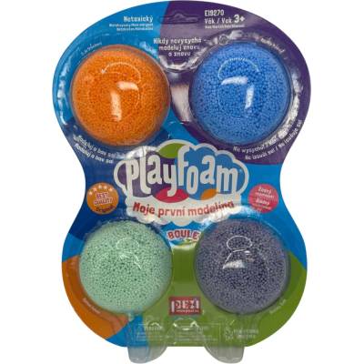 PlayFoam Boule 4pack – klučičí barvy