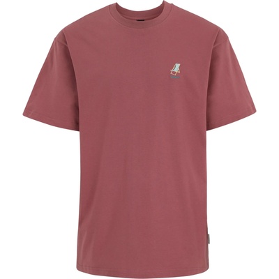 Iriedaily Мъжка тениска Iriedaily Homeoffice T-Shirt - Plum (216-7474-0211)