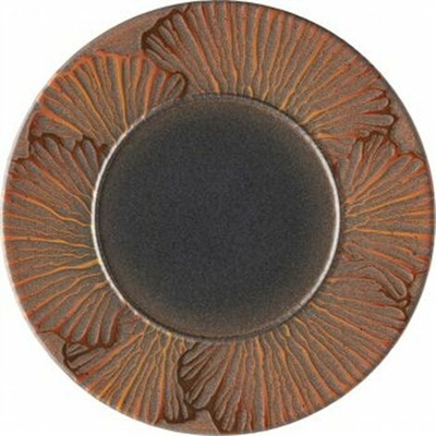 AUREL tanier plytký hnedý 28 cm 100035373